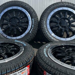 165/65R14 Nバン ハイゼットジャンボ タント 14インチ タイヤホイール 4本セット マッドスター ラジアルAT ホワイトレター リフトアップ用