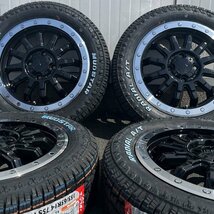 マッドスター ラジアルAT 165/65R14 軽自動車 軽トラ 軽バン全般 14インチ 新品タイヤホイール 4本セット ホワイトレター リフトアップ_画像5