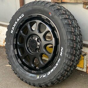 リフトアップ ハイゼット トラック ジャンボ S500O S510P 14インチ 新品 タイヤホイール4本セット ナンカン FT-9 165/65R14 ホワイトレター