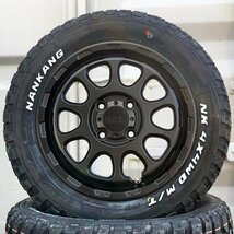 マッドタイヤ エブリイ DA17V DA64V DA62V 14インチ 新品 タイヤホイール4本セット ナンカン FT-9 165/65R14 ホワイトレター_画像2