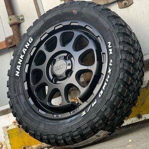 マッドタイヤ エブリイ DA17V DA64V DA62V 14インチ 新品 タイヤホイール4本セット ナンカン FT-9 165/65R14 ホワイトレター