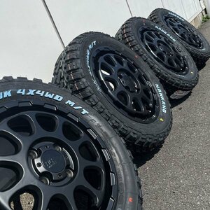 14インチ 新品 タイヤホイール4本セット エブリイ DA17V DA64V DA62V ナンカン FT-9 165/65R14 リフトアップ マッドタイヤ ホワイトレター