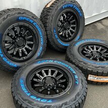 新品タイヤホイール4本セット デリカD5 RAV4 CX-5 エクストレイル トーヨー TOYO ホワイトレター OPENCOUNTRY 16インチ 7.5j+35 235/70R16_画像6