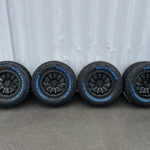 トーヨー TOYO ホワイトレター OPENCOUNTRY 16インチ 7.5j+35 235/70R16 デリカD5 RAV4 CX-5 エクストレイル 新品タイヤホイール4本セット