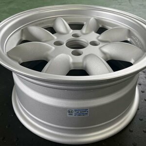 在庫あるだけ!! 2本セット ホイールのみ 新品 15×7.0J+20 PCD 100-4H 15インチ CB 73.1 WR110-BR シルバー トレーラー ジェット