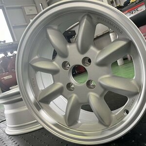 在庫あるだけ!! 2本セット ホイールのみ 新品 15×7.0J+20 PCD 100-4H 15インチ CB 73.1 WR110-BR シルバー トレーラー ジェット