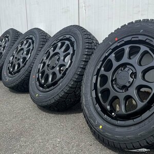 155/65R14 新品 タイヤホイール 4本 セット 純正車高 リフトアップ 軽トラ 軽バン 軽自動車 14インチ ヨコハマ ジオランダー X-AT