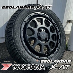 純正車高 リフトアップ 155/65R14 軽トラ 軽バン 軽自動車 14インチ タイヤホイール 4本 セット 新品 ヨコハマ ジオランダー X-AT