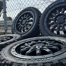 155/65R14 新品 タイヤホイール 4本セット タント NVAN アルト ハイゼット エブリイ 14インチ マッドスター ワンパク MT ホワイトレター_画像1