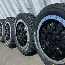 S320G S321G S330G アトレーワゴン 14インチ 155/65R14 ホワイトレター 新品 タイヤホイール 4本セット マッドスター ワンパクMT_画像6