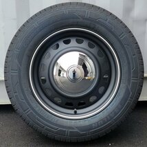 即納!! ハイエース 200系 レジアスエース バン専用タイヤ SAILUN COMMERCIO PRO 215/65R16 タイヤホイール 4本 セット D-STEEL_画像3