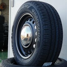 新発売 ハイエース 200系 レジアスエース HANKOOK VANTRA LT 215/65R16 タイヤ ホイール 4本 セット 車検対応 D-STEEL_画像6