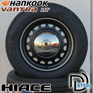 新発売 ハイエース 200系 レジアスエース HANKOOK VANTRA LT 215/65R16 タイヤ ホイール 4本 セット 車検対応 D-STEEL