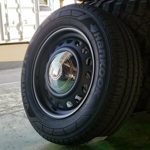 新発売 ハイエース 200系 レジアスエース HANKOOK VANTRA LT 215/65R16 タイヤ ホイール 4本 セット 車検対応 D-STEEL