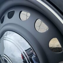 ドレスアップ カスタム 車検対応 ハイエース 200系 専用タイヤ SAILUN COMMERCIO PRO 215/65R16 タイヤホイール 4本セット D-STEEL_画像3