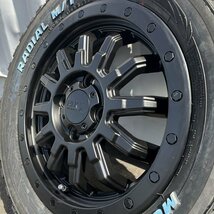 14インチ 165/65R14 ホワイトレター マッドスター ラジアル MT マッドタイヤ タイヤホイール 新品 4本セット ハイゼット ジャンボ NVAN_画像2