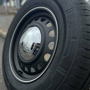 215/65R16 タイヤホイール 4本セット ハイエース 200系 専用タイヤ SAILUN COMMERCIO PRO D-STEEL 車検対応 ドレスアップ カスタム