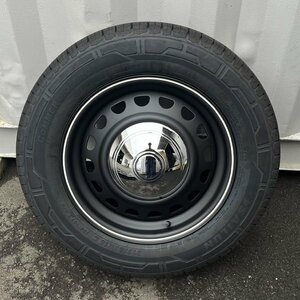 215/65R16 タイヤホイール 4本セット ハイエース 200系 専用タイヤ SAILUN COMMERCIO PRO D-STEEL 車検対応 ドレスアップ カスタム