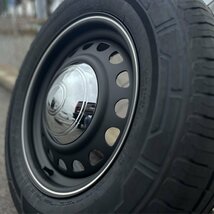 新品 タイヤホイール 4本セット ハイエース 200系 215/65R16 専用タイヤ 車検対応 ドレスアップ カスタム SAILUN COMMERCIO PRO D-STEEL_画像6