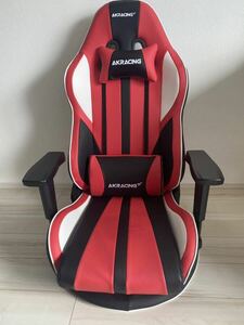 AKRACING 極座 V2 ゲーミング座椅子 AKR-GYOKUZA/V2-RED