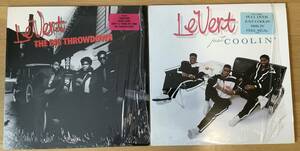 【送料込】【US Original LP 2枚セット】Levert - The Big Throwdown 1987 / Just Coolin’ 1988