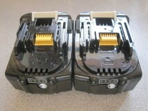 2個セット　マキタ 18V BL1860b 赤ランプ 残量表示 Endro マキタ互換バッテリー 6.0Ah BL1830 BL1850 BL1860対応_画像1