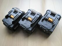 送料無料 新品3個 BL1860B マキタ 18V BL1860b 残量表示 マキタ互換バッテリー 6.0Ah BL1830 BL1850 BL1860_画像1