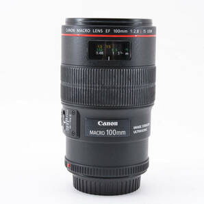 ★外観極上品★CANON キヤノン 単焦点マクロレンズ EF100mm F2.8L マクロ IS USM フルサイズ対応…★6811の画像10