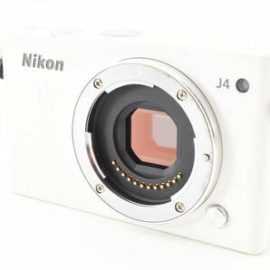 ★超極上美品★NIKON ニコン ミラーレス一眼 Nikon1 J4 ボディ ホワイト★7079の画像2