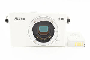 ★超極上美品★NIKON ニコン ミラーレス一眼 Nikon1 J4 ボディ ホワイト★7079