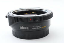 ★超極上美品★METABONES メタボーンズ SPEED BOOSTER ULTRA 0.71× EF to Eマウント MB_SPEF-E-BT2★6511_画像8