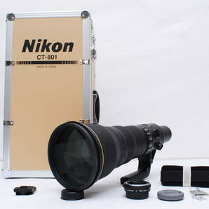 ★新品級★NIKON ニコン AF-S NIKKOR 800mm f5.6E FL ED VR 超望遠 単焦点 レンズ ケース付★6307の画像1