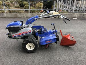 引取　秋田県北　イセキ 中古 管理機 耕耘機 パンジーP KP10F-DW K008 ISEKI 動作問題無し　中古品　農機具　農用トラクター　ISEKI 畝立て