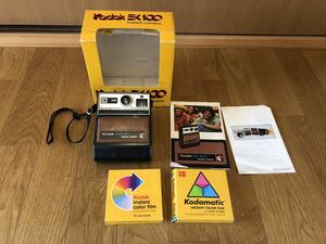 kodak EK100 インスタント　カラー　フィルム　hs144-10 pr144-10 昭和レトロ 当時物 ジャンク　フォルムカメラ　インスタントカメラ