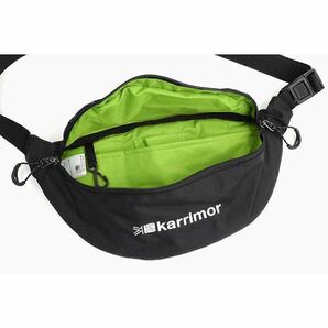 ★新品 Karrimor カリマー／ウエストバッグ ファニー パック 黒 ブラック 501024 メッセンジャー 420Dナイロンの画像5