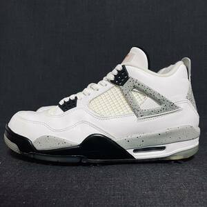 NIKE GOLF AIR JORDAN 4 G NRG CEMENT US8.5 26.5cm ナイキゴルフ エア・ジョーダン4 ゴルフシューズ セメント