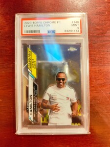 Topps f1 Lewis * Hamilton psa9 judgment ending 