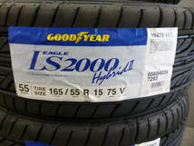 J-TECS6★グッドイヤー　165/55R15セット★軽自動車ミラ・ミラジーノ・タント・コペン・ラパン・アルトワークス・NBOX・ウェイク★_画像5