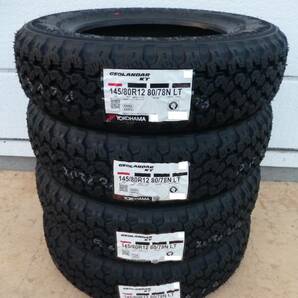 4本セット送料込み16,800円～★ヨコハマジオランダーKT★145/80R12 80/78LT★145R12 6PR同等品★軽トラック・軽バン★Gの画像1