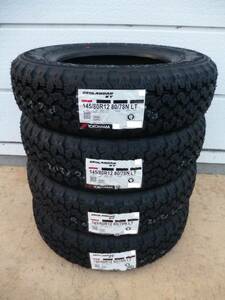 送料込み16,800円～★ヨコハマジオランダーKT★145/80R12　80/78LT★145R12　6PR同等品★軽トラック・軽バン★G