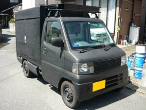 福岡より！キッチンカー・Vending Vehicle・ＡＴvehicle・４WD・MitsubishiMinicab　走行5万キロ！