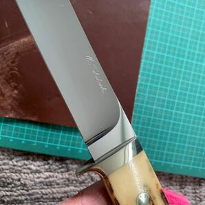 Masao Takahashi ６.５” Hunter Knife 高橋雅男氏作 6.５インチ ハンティング カスタムナイフの画像3