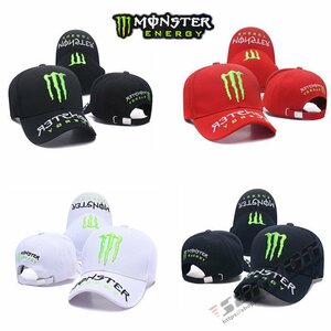 バイクキャップ MONSTER ENERGY モンスターエナジー ベースボールキャップ 帽子 メンズ レディース サイズ調節可能