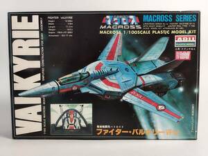 1/100 ファイター・バルキリー VF-1J デカール付 超時空要塞マクロス アリイ 有井製作所 中古未組立プラモデル レア 絶版