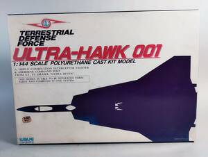 1/144 Ultra Hawk 1 number resin made garage kit die-cast parts Ultra Seven wave wave used not yet constructed plastic model rare out of print 