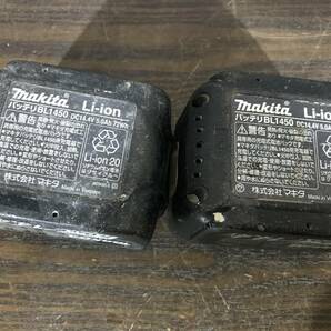 【2295】 マキタ makita 純正 バッテリ 2個セット BL1450 14.4V 5.0Ah Li-ion リチウムイオン 電動工具 バッテリー 【中古品】の画像6