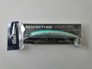 グッドベイト リスペクト190F ブルーベイト 魚じゃらし工房 GOOD BAIT RESPECT