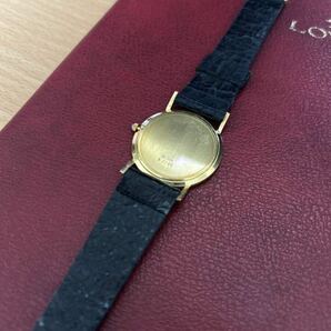 LOYAL Quartz K18YG 腕時計 金製品 LOYAL GOLD スイス時計 高級 定価60万 金時計 平和堂 保証書付きの画像9