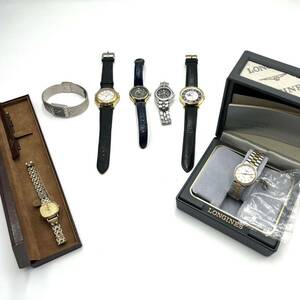 1円 【まとめ売り】 腕時計 7本まとめ ロンジン LONGINES ヴィヴィアンウエストウッド Vivienne Westwood レビュートーメン Revue Thommen