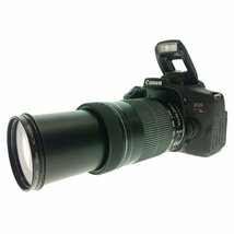 Canon キャノン デジタル一眼レフカメラ EOS Kiss X8i ダブルズームキット 本体 レンズ EF-S 18-55mm EF-S 55-250mm 光学機器 中古_画像9